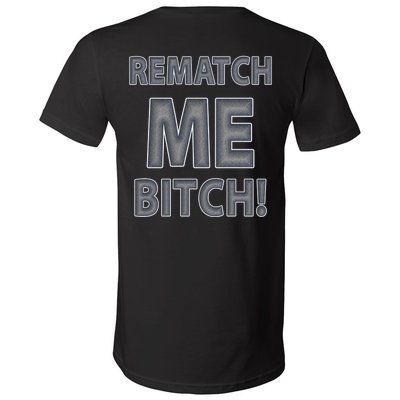 TankS Top 1 #1 Fan Rematch Me Bitch V-Neck T-Shirt