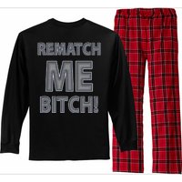 TankS Top 1 #1 Fan Rematch Me Bitch Long Sleeve Pajama Set