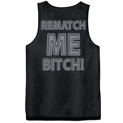 TankS Top 1 #1 Fan Rematch Me Bitch Mesh Reversible Basketball Jersey Tank