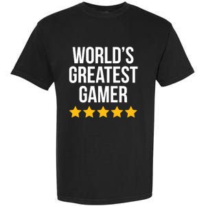 The Throne 2024 WorldS Greatest Gamer Garment-Dyed Heavyweight T-Shirt