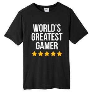 The Throne 2024 WorldS Greatest Gamer Tall Fusion ChromaSoft Performance T-Shirt