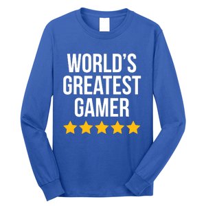 The Throne 2024 WorldS Greatest Gamer Long Sleeve Shirt