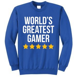 The Throne 2024 WorldS Greatest Gamer Tall Sweatshirt