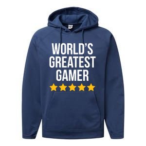 The Throne 2024 WorldS Greatest Gamer Performance Fleece Hoodie