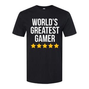 The Throne 2024 WorldS Greatest Gamer Softstyle CVC T-Shirt