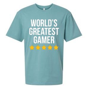 The Throne 2024 WorldS Greatest Gamer Sueded Cloud Jersey T-Shirt