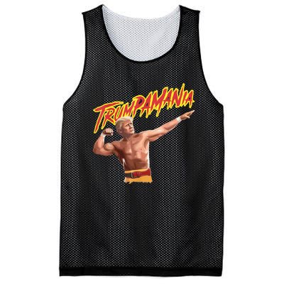 Trumpamania Trump 2024 Mesh Reversible Basketball Jersey Tank