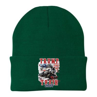 Trump Train 2024 Knit Cap Winter Beanie