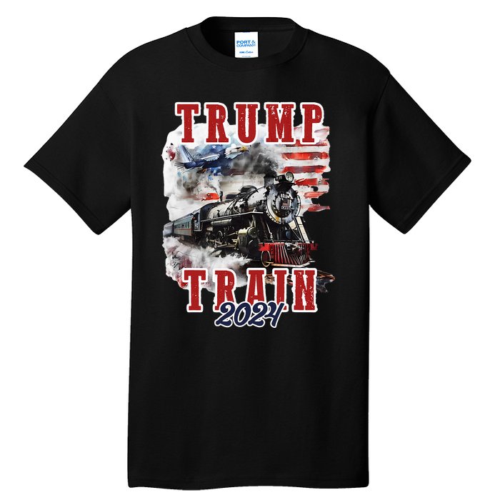 Trump Train 2024 Tall T-Shirt