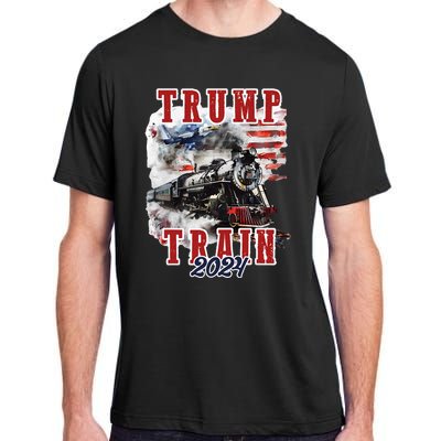 Trump Train 2024 Adult ChromaSoft Performance T-Shirt