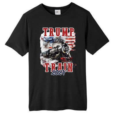 Trump Train 2024 Tall Fusion ChromaSoft Performance T-Shirt