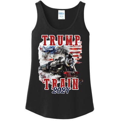 Trump Train 2024 Ladies Essential Tank