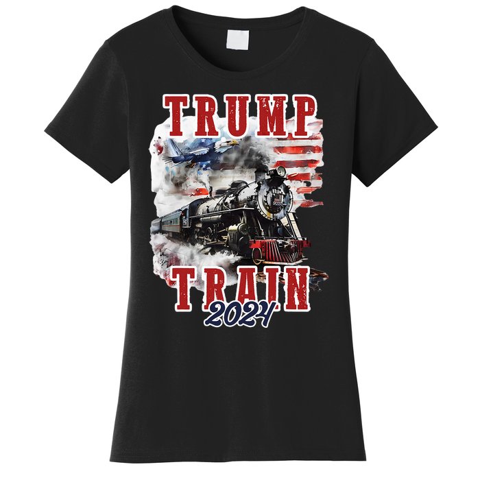 Trump Train 2024 Women's T-Shirt