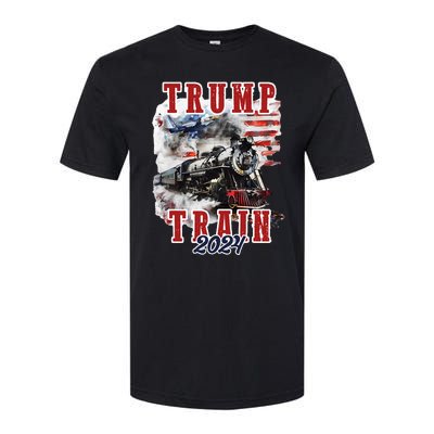 Trump Train 2024 Softstyle CVC T-Shirt