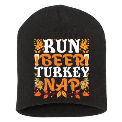 Turkey Trot 2024 Short Acrylic Beanie