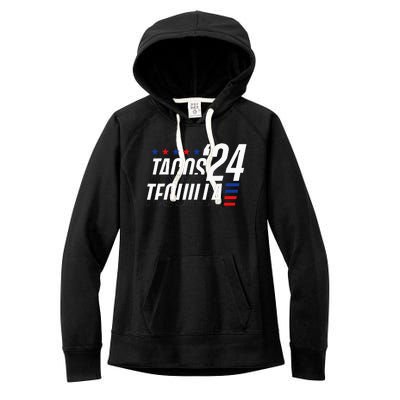 Tacos & Tequila 2024 Election Women's Fleece Hoodie