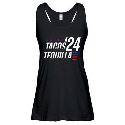 Tacos & Tequila 2024 Election Ladies Essential Flowy Tank