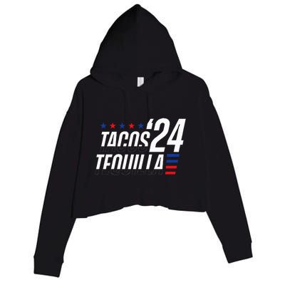 Tacos & Tequila 2024 Election Crop Fleece Hoodie