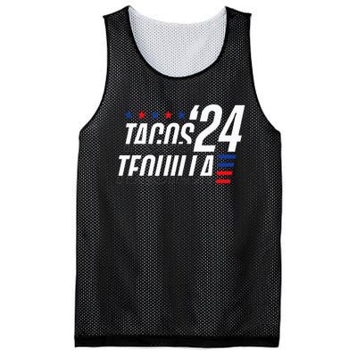 Tacos & Tequila 2024 Election Mesh Reversible Basketball Jersey Tank