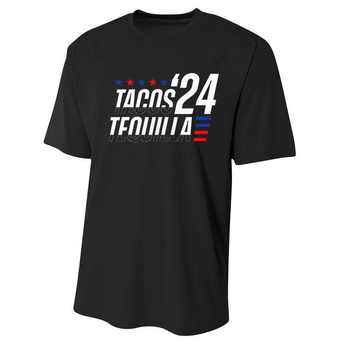 Tacos & Tequila 2024 Election Performance Sprint T-Shirt