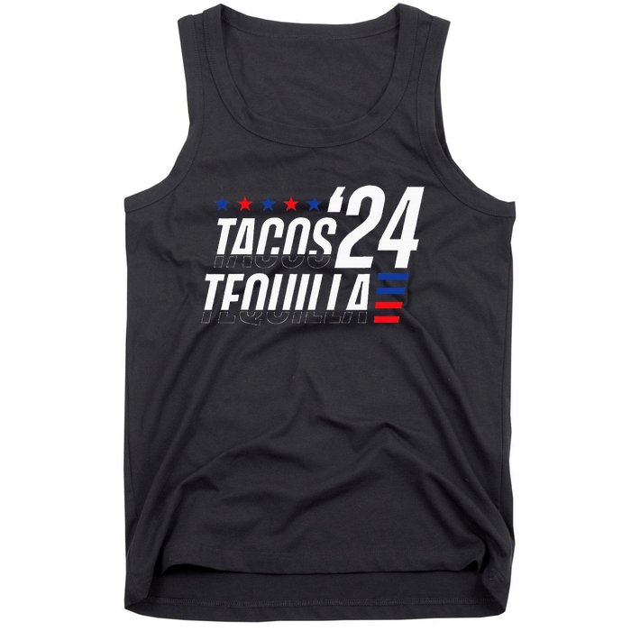 Tacos & Tequila 2024 Election Tank Top