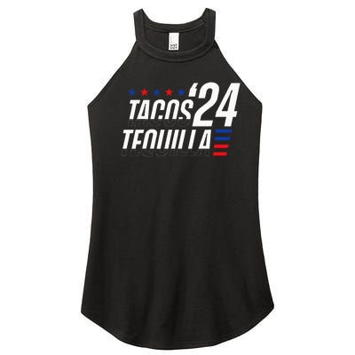 Tacos & Tequila 2024 Election Women's Perfect Tri Rocker Tank