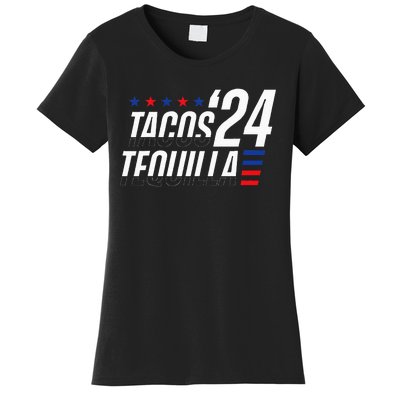 Tacos & Tequila 2024 Election Women's T-Shirt