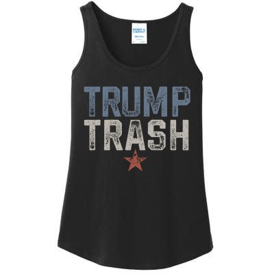 Trump Trash 2024 Grunge Vintage Garbage For Trump Ladies Essential Tank