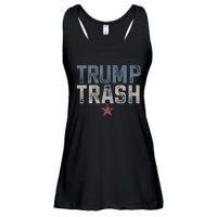 Trump Trash 2024 Grunge Vintage Garbage For Trump Ladies Essential Flowy Tank