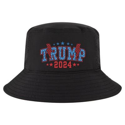 Thunder Trump 2024 Graphic Cool Comfort Performance Bucket Hat