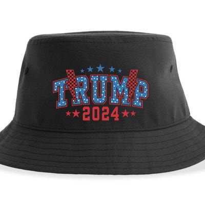 Thunder Trump 2024 Graphic Sustainable Bucket Hat