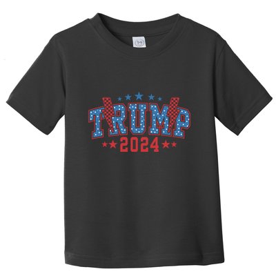 Thunder Trump 2024 Graphic Toddler T-Shirt