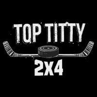 Top Titty 2x4 Funny Hockey Joke Backpack