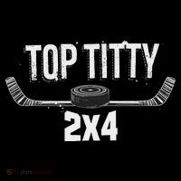 Top Titty 2x4 Funny Hockey Joke 16 in Basic Backpack