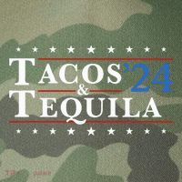 Tacos Tequila 24 Funny Taco And Tequila Legacy Tie Dye Trucker Hat