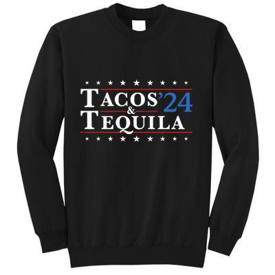 Tacos Tequila 24 Funny Taco And Tequila Sweatshirt