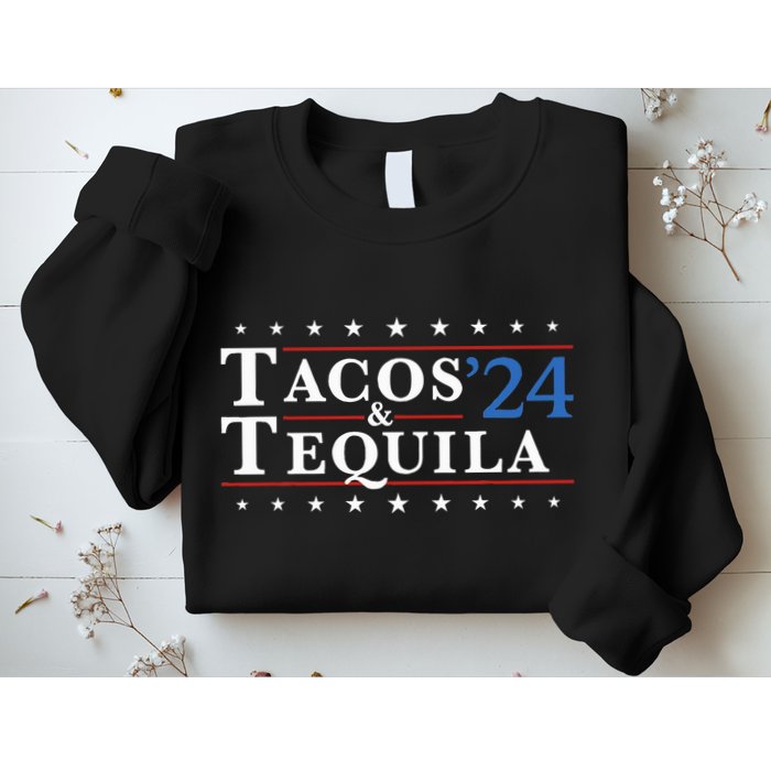 Tacos Tequila 24 Funny Taco And Tequila Sweatshirt