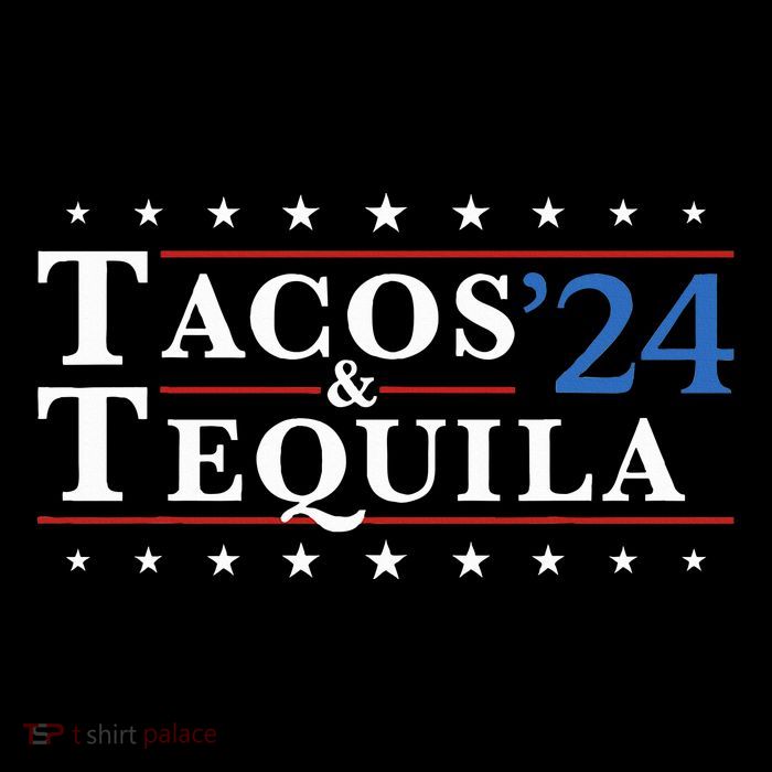 Tacos Tequila 24 Funny Taco And Tequila Tall T-Shirt