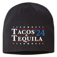 Tacos Tequila 24 Funny Taco And Tequila Sustainable Beanie
