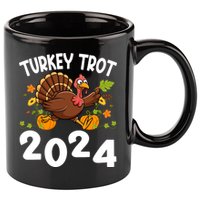Turkey Trot 2024 11oz C Handle Ceramic Mug