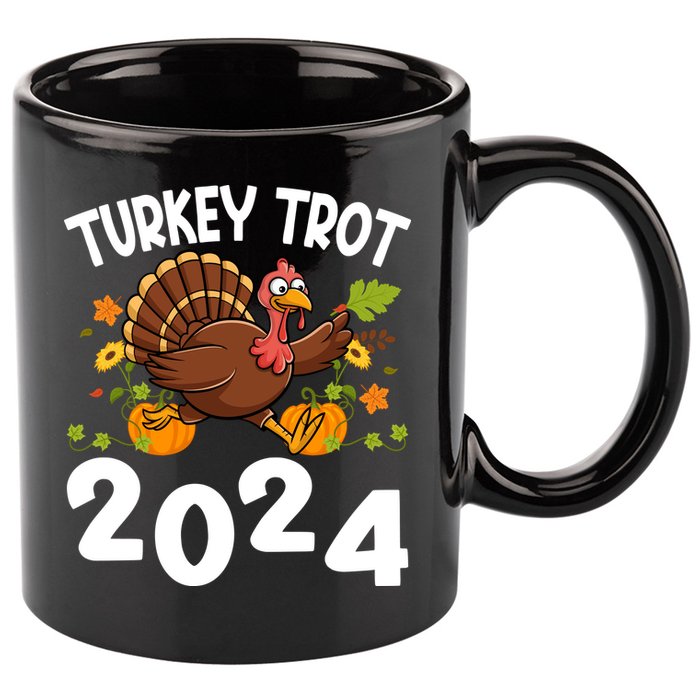 Turkey Trot 2024 11oz C Handle Ceramic Mug