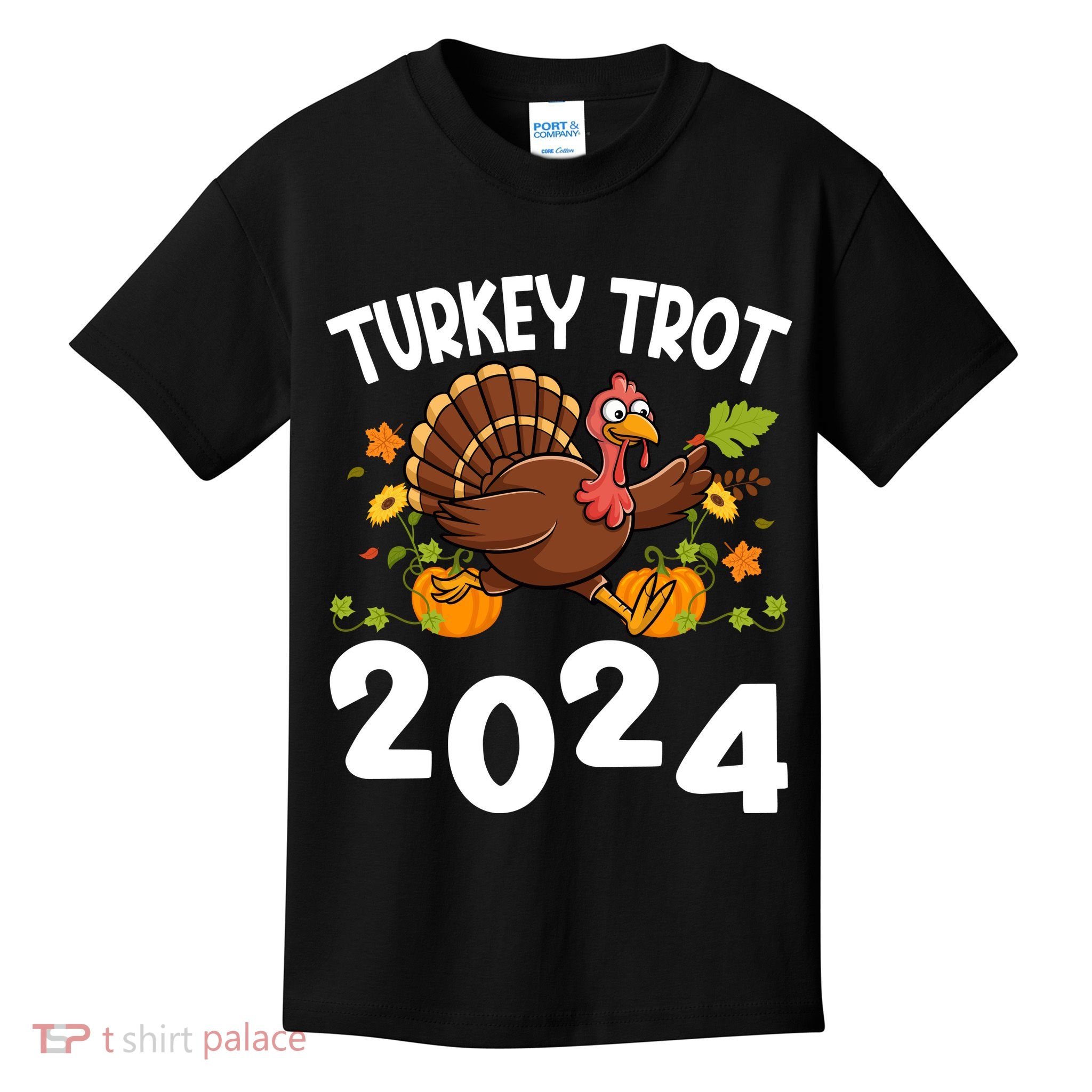 Turkey Trot 2024 Kids T-Shirt