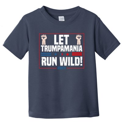 Trumpamania Trump 2024 Let Trumpamania Run Way Brother Toddler T-Shirt