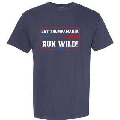 Trumpamania Trump 2024 Let Trumpamania Run Wild Brother Garment-Dyed Heavyweight T-Shirt