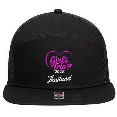 Trip Thailand 2025 Vacation Weekend Birthday Squad 7 Panel Mesh Trucker Snapback Hat