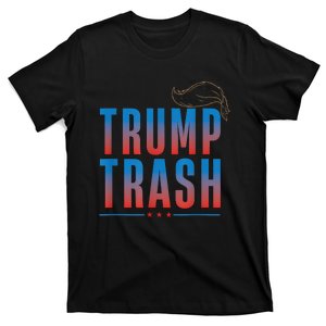 Trash Trump 2024 Grunge Garbage For Trump Funny T-Shirt