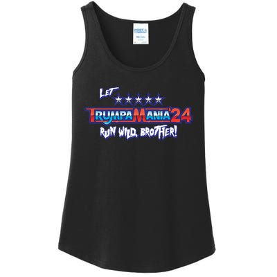 Trumpamania Trump 2024 Trumpamania Trump 2024 Wrestling Meme Ladies Essential Tank