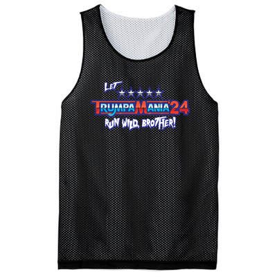 Trumpamania Trump 2024 Trumpamania Trump 2024 Wrestling Meme Mesh Reversible Basketball Jersey Tank