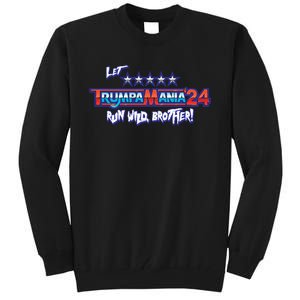 Trumpamania Trump 2024 Trumpamania Trump 2024 Wrestling Meme Tall Sweatshirt