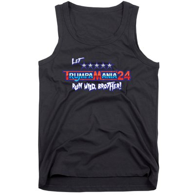 Trumpamania Trump 2024 Trumpamania Trump 2024 Wrestling Meme Tank Top